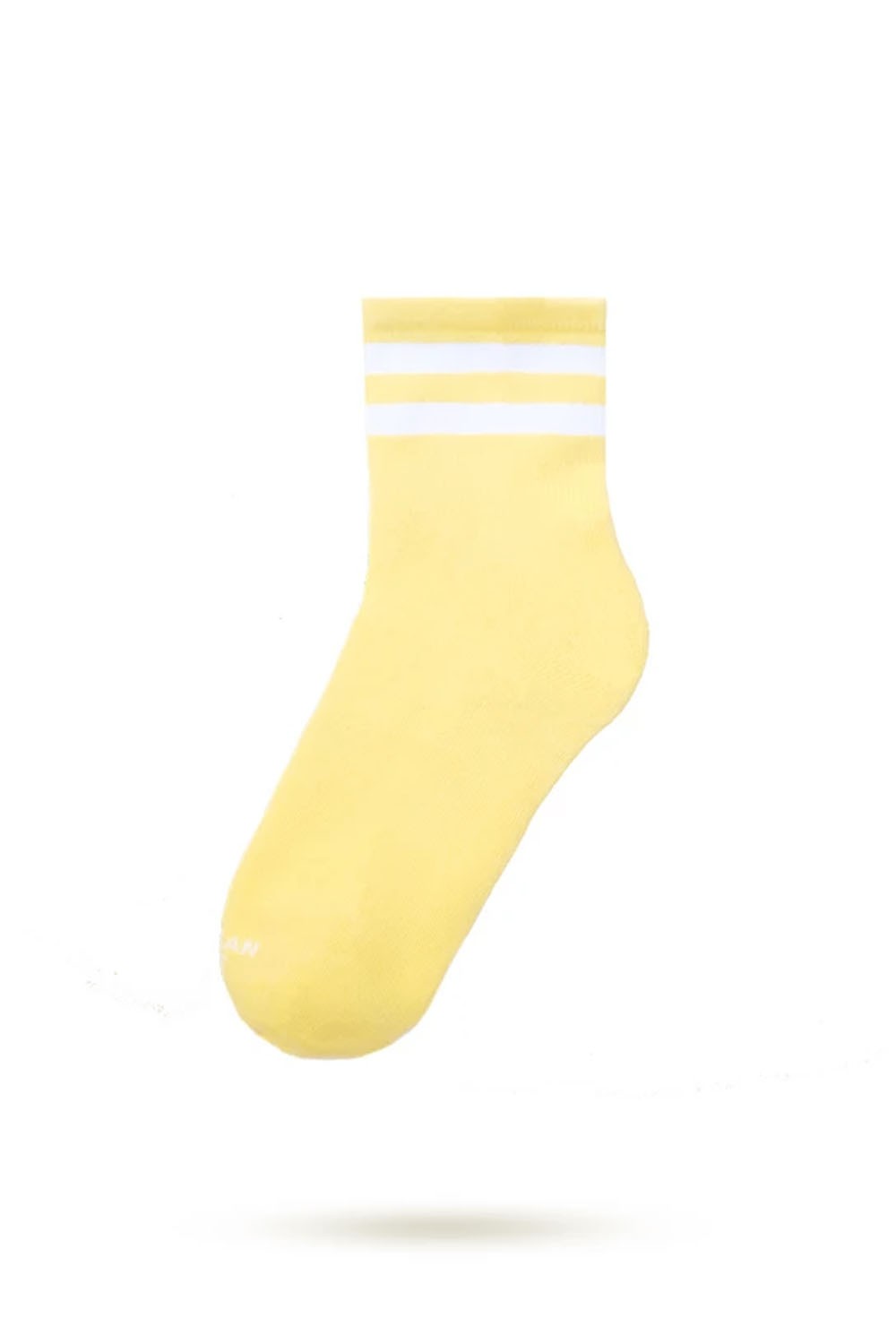 Calcetines amarillos fluorescente 53 cm adulto: Accesorios,y