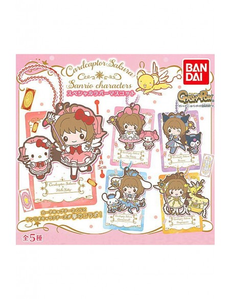 Kinomoto-Zakura & My Melody Cardcaptor Sakura × Sanrio Character  Connector's Acrylic Coaster Lawson ・ Loppi ・ HMV & BOOKS online limited, Goods / Accessories