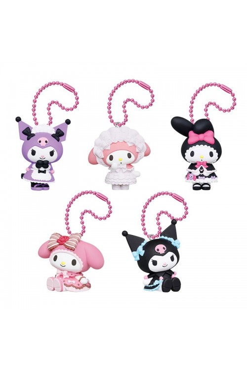 *GACHAPON* Sanrio Characters Gummy Friends Charms Kuromi & My Melody