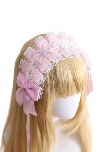 Lolita Headdress - Pastel Pink