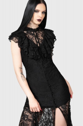 Loa House Store - Vampire Bait corset top Marca @killstar Talla: M
