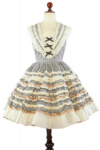 French Novelty: Damas by Tiffany 52427 Short Corset Dress