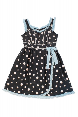 [2nd Hand] Polka Dot Black...