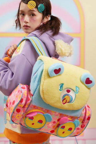 Baby Bear Plush Backpack ~...