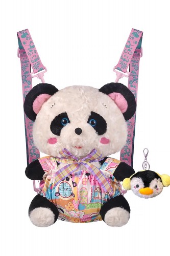 Panda School Plush Backpack...