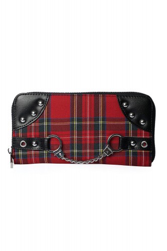 Handcuff Wallet Purse Red...