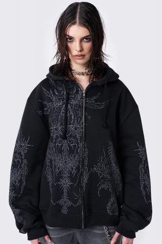 Enigmatic Zip Up Hoodie -...