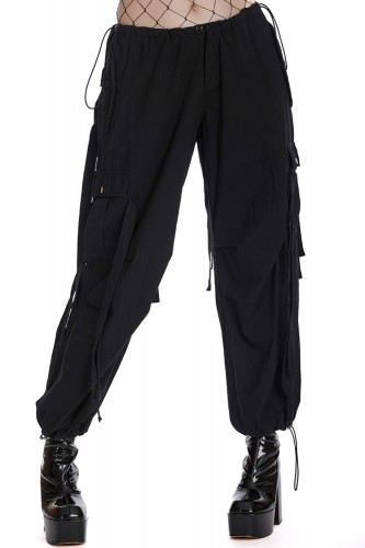 Nami Black Baggy Pants -...