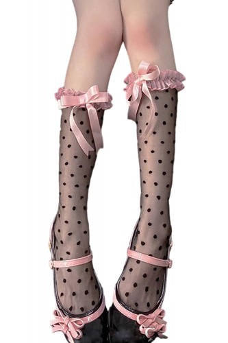 Calcetines Polka Dot...