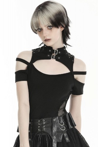 Afterworld Top with Fishnet...