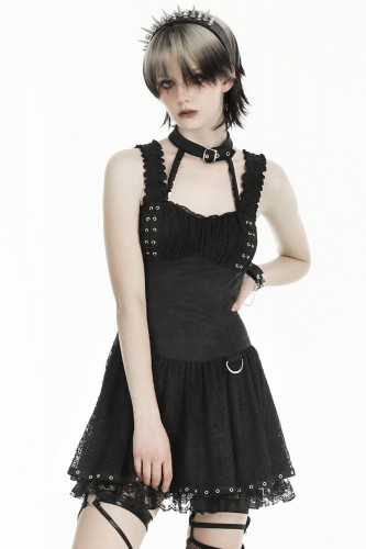 Black Kairos Dress - Dark...