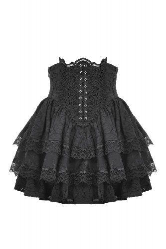 Falda Corset Ophelia Negra...