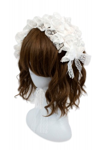 Headdress Cofia Lolita Lace...