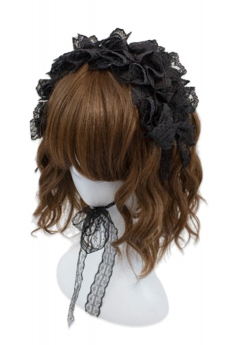 Headdress Cofia Lolita Lace...