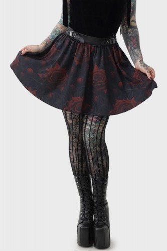 Blood Rose Skirt - KILLSTAR