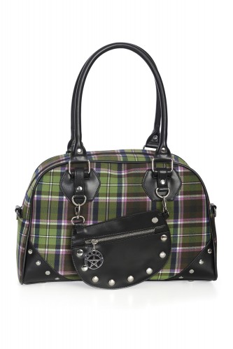 New Warren Green Tartan Bag...