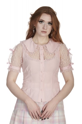 Blusa Naomi Rosa Pastel -...