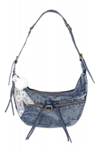 Blue Denim Bag