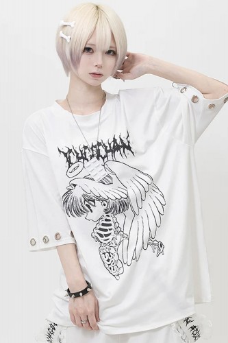 Camiseta Ribcage Angel...