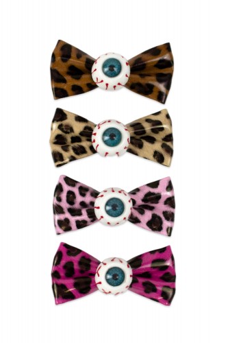 Eye Bow Leopard Hair Clip