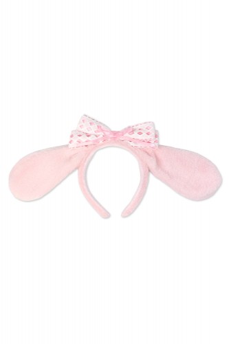 Diadema de Peluche Melo - Rosa