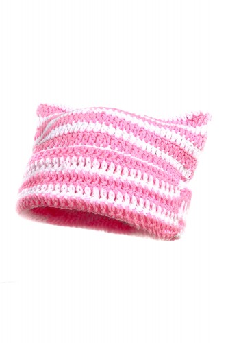 Gorro Knit Stripe - Blanco...