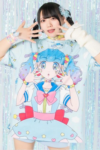 Camiseta Yume-chan Blue -...