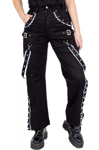 Azalea Pants - Black x White