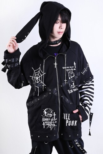 Taboo Nightmare Hoodie - Black