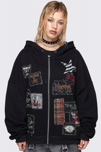 Sudadera Hoodie Outspoken -...