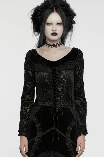 Mystic Witch Top Black -...