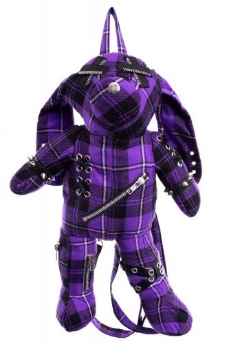 Evil Bunny Backpack Purple...