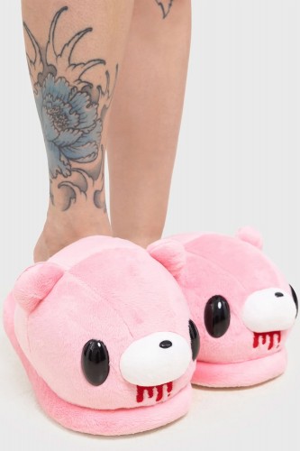 Gloomy Bear Pink Slippers -...