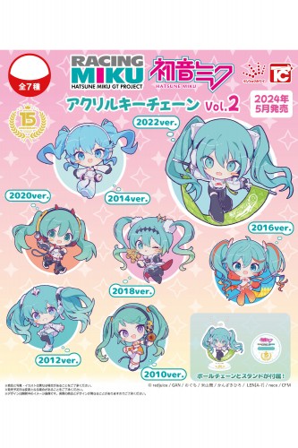 Miku Racing Keychain...