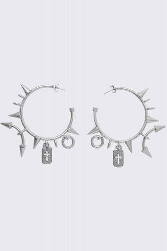 Pendientes Spiked Riot -...